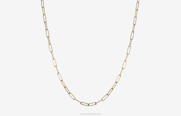 Tillbehör 2B04N423 guld kvinnor Oliver Cabell länkkedja