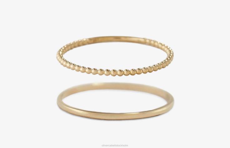 Tillbehör 2B04N439 guld kvinnor Oliver Cabell staplaruppsättning