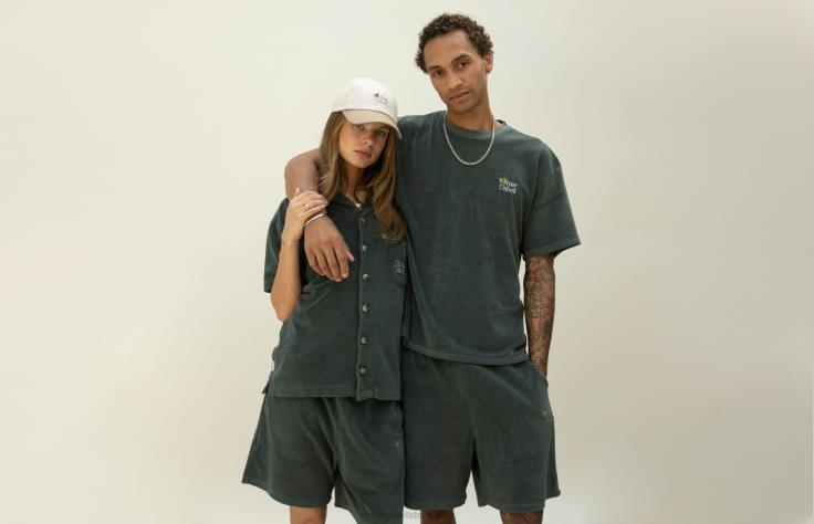 kläder 2B04N239 yosemite män Oliver Cabell la capsule t-shirt i frotté