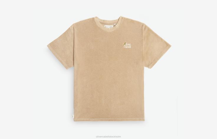 kläder 2B04N240 mojave män Oliver Cabell la capsule t-shirt i frotté