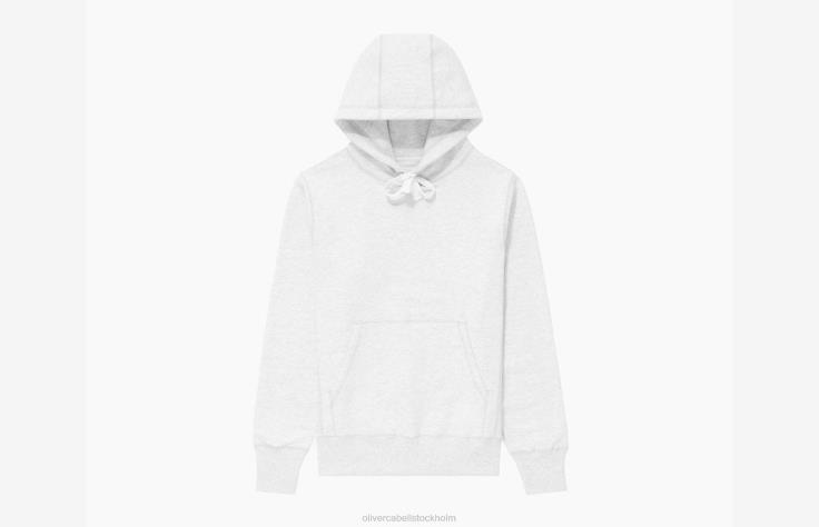 kläder 2B04N252 grå ljung män Oliver Cabell oc core hoodie