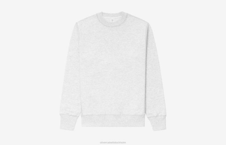 kläder 2B04N255 grå ljung män Oliver Cabell crewneck sweatshirt