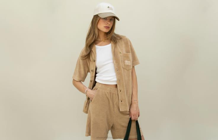 kläder 2B04N242 mojave män Oliver Cabell la capsule shorts i frotté