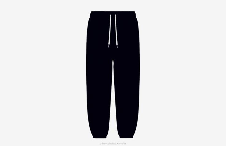 kläder 2B04N261 svart män Oliver Cabell studio träningsbyxa