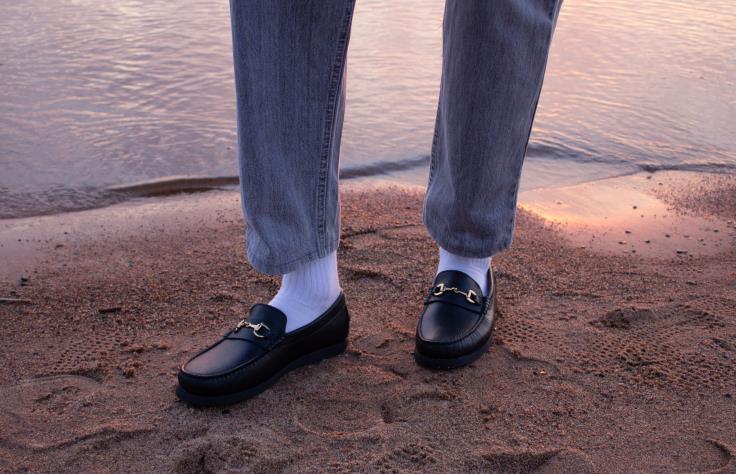 Skodon 2B04N103 svart hb män Oliver Cabell penny loafer