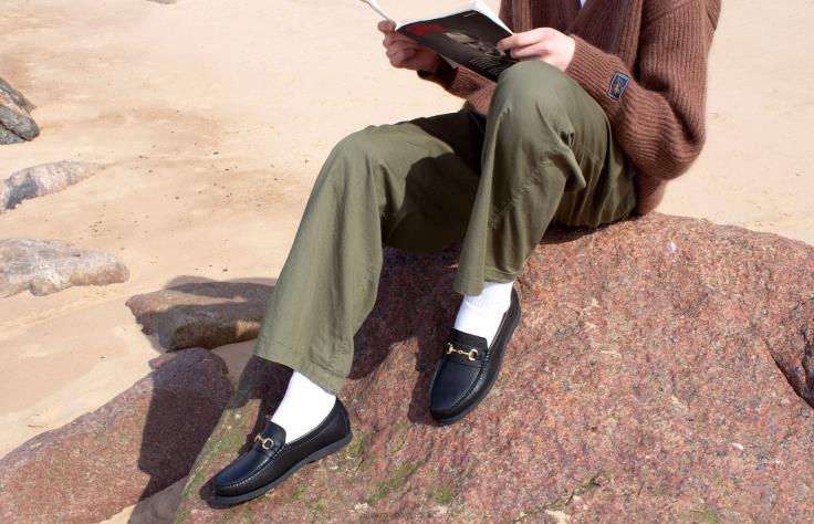 Skodon 2B04N103 svart hb män Oliver Cabell penny loafer