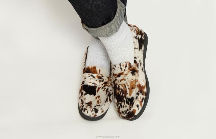 Skodon 2B04N111 spräcklig män Oliver Cabell penny loafer