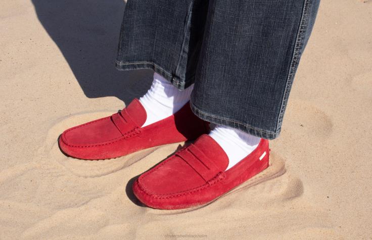 Skodon 2B04N165 röd män Oliver Cabell förare 7