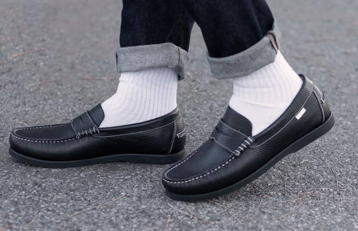 Skodon 2B04N174 svart män Oliver Cabell penny loafer