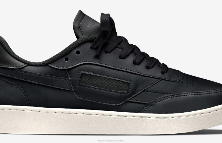 Skodon 2B04N106 svart män Oliver Cabell platta skor 481