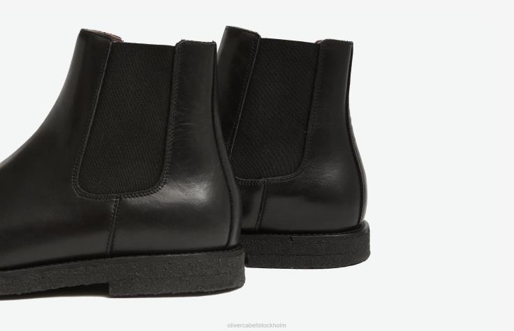 Skodon 2B04N183 svart läder män Oliver Cabell chelsea stövel