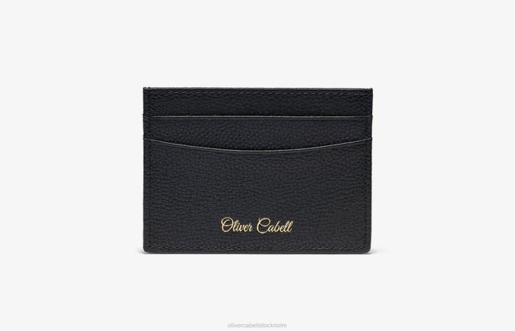 Tillbehör 2B04N234 svart män Oliver Cabell oc läderkorthållare